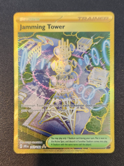 Pokemon TCG - Jamming Tower - 243/182 2025 Destined Rivals Hyper Rare Card - NM - Image 1