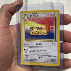 Pokemon TCG Persian 42/64 ITALIAN Jungle NM/MT Vintage Vtg Uncommon Card Pokemon - Image 2