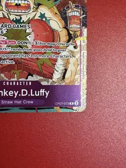 Monkey.D.Luffy (BANDAI Card Games Fest 25-26) OP07-073 One Piece Promotion Card - Image 5