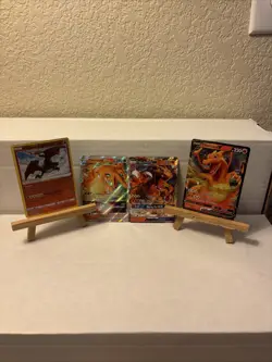 Pokemon Charizard 4 Card Lot 020/159, 019/159, 20/147, 019/189 NEVER PLAYED - Image 1