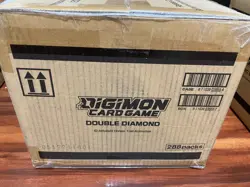 Digimon Card Game Double Diamond BT06 Factory Sealed Booster Box Case - Image 1