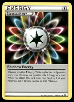 Pokemon Cards Rainbow Energy 152/162 BREAKthrough XY Uncommon NM - Image 1