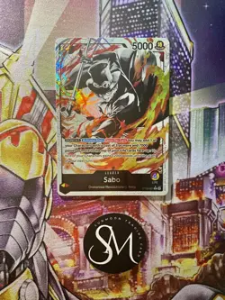 Sabo (Parallel) ST13-001 Ultra Deck: The Three Brothers Foil One Piece Card Game - Image 1
