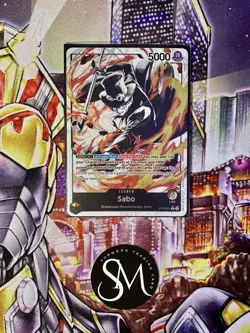 Sabo (Parallel) ST13-001 Ultra Deck: The Three Brothers Foil One Piece Card Game - Image 3
