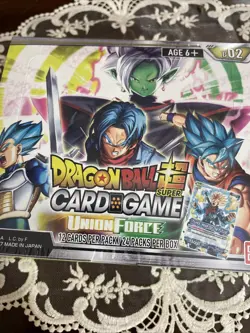 Dragon Ball Super Card Game Union Force Booster Box Sealed - Image 2