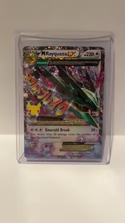 Pokemon TCG M Rayquaza EX Celebrations Classic Collection Holo Ultra Card 76/108 - Image 2