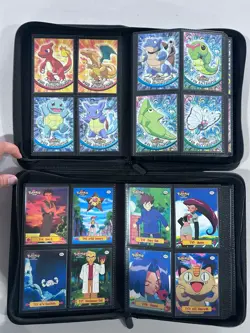 Pokemon Topps Series 1 2 3 Complete Sets TV Animation 1999 234 Cards Read Desc - Image 2
