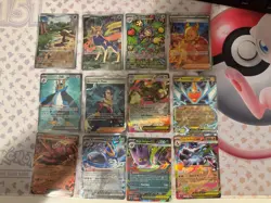 Phantasmal Flames Pokemon TCG Lot of 12 IR, UR + EX Cards Pack Fresh ✅ - Image 1