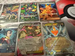 Phantasmal Flames Pokemon TCG Lot of 12 IR, UR + EX Cards Pack Fresh ✅ - Image 3