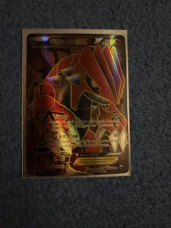 Pokemon Groudon EX Dark Explorers Full Art Ultra Rare Holo Card 106/108 - Image 1