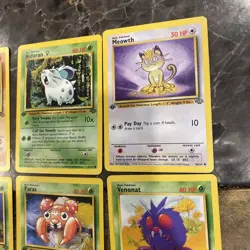 Pokemon TCG Jungle 1st Edition Lot Of 6 Cards - Image 2
