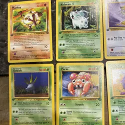 Pokemon TCG Jungle 1st Edition Lot Of 6 Cards - Image 3
