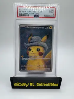 Pikachu with Grey Felt Hat 085 Sv: Scarlet & Violet Promo Cards Regular - Image 1