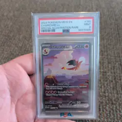 PSA 9 MINT Charizard ex 151 Special Illustration Rare SIR Pokemon Card 199/165 - Image 1