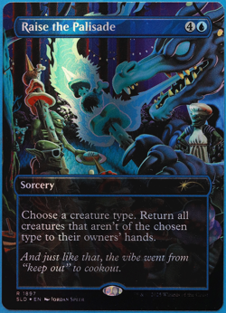 Raise the Palisade (Secret Lair Promo) FOIL MINT MAGIC CARD (503396) ABUGames - Image 1