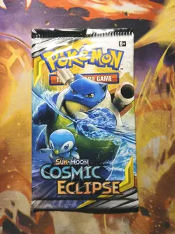 Pokemon Trading Card Game Sealed Sun & Moon Cosmic Eclipse Booster Pack🔥🔥🔥 820650805899 - Image 1