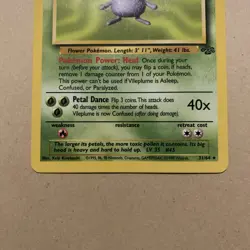 Rare Vileplume 31/64 Unlimited Non-Holo Jungle Pokemon Card Near Mint - Image 3