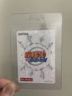 PSA Magazine X Kayou Exclusive Naruto Uzumaki SEALED Promo Card NM December 2025 - Image 2