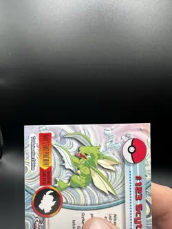 Pokemon Card English 2000 Topps TV Chrome Series 2 Scyther #123 Foil Vintage - Image 4