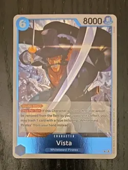 Vista OP13-046 Foil Rare Carrying On His Will One Piece Card Game - Image 1