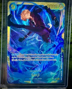 Sanji OP06-119 (SEC) English One Piece Card Near Mint - Image 1