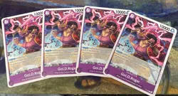 Gol D Roger P-107 Promo | English One Piece Card Game TCG OP In Hand x4 - Image 1