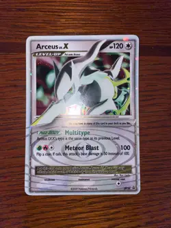 Lot of 6 Pokemon Cards lv.x and prime - Image 1