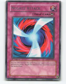 Negate Attack #DP1-EN027 Rare 1st edition Yugioh Card - Image 1