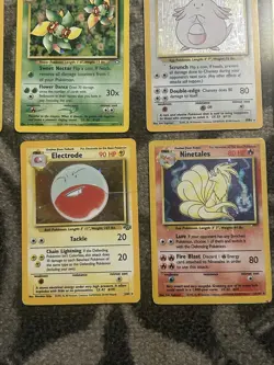 Pokemon Card Lot Of 10 WOTC Holos Various Condition Ninetales Kingdra Fearow - Image 4