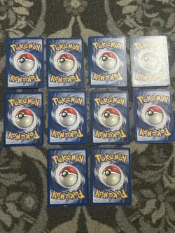 Pokemon Card Lot Of 10 WOTC Holos Various Condition Ninetales Kingdra Fearow - Image 5