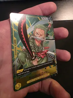 Roronoa Zoro (Event Pack Vol. 3) P-042 One Piece Promotion Card Foil - Image 3