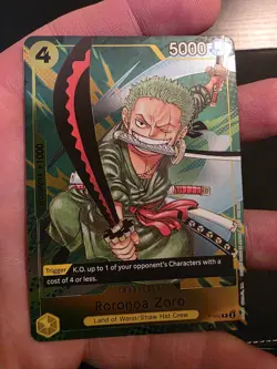 Roronoa Zoro (Event Pack Vol. 3) P-042 One Piece Promotion Card Foil - Image 4