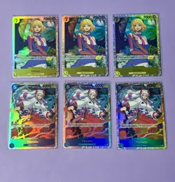 One Piece TCG English 12 Card Lot: SR & Alt Art OP13: Carrying on his Will - Image 2
