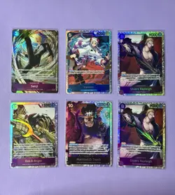 One Piece TCG English 12 Card Lot: SR & Alt Art OP13: Carrying on his Will - Image 4