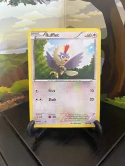 Rufflet 86/98 - Emerging Powers - Common - Reverse Holo - Pokemon Card - HP - Image 1