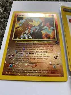 FACTORY SEALED Entei Black Star Promo 34 Reverse Holo Promo Pokemon Card - Image 4