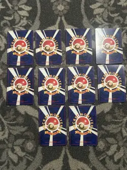 Pokemon Card Lot Of 10 Japanese Vintage Holos Various Condition Scizor Nidoking - Image 5