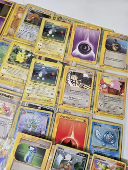 288 Pokemon Random Mixed Card Bulk Lot In Card Binder Page Sleeves 1999-2002 - Image 4