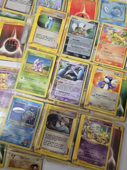 288 Pokemon Random Mixed Card Bulk Lot In Card Binder Page Sleeves 1999-2002 - Image 5