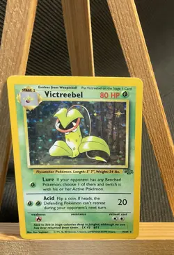 Victreebel - 14/64 - Pokemon Jungle Unlimited Holo Rare Card WOTC - LP - Image 1
