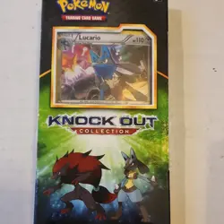 Pokemon Knock Out Collection Kit Lucario Zoroark Bisharp Foil Cards Sealed - Image 1