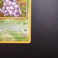 Pokemon TCG Nidoking Base Set Holo Unlimited Rare Card 11/102 NM Condition - Image 3