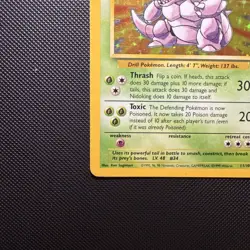 Pokemon TCG Nidoking Base Set Holo Unlimited Rare Card 11/102 NM Condition - Image 4