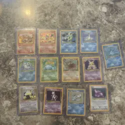 TCG Base Set Unlimited Holo Rare Card Lot Charizard/Venasaur /Blastoise and More - Image 1