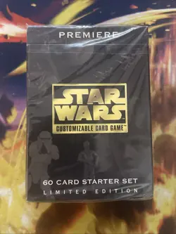 1995 Star Wars Customizable Card Game Premiere 60 Card Starter Set Deck Sealed! - Image 1