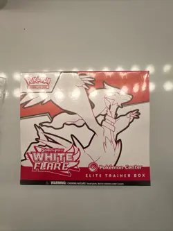 Pokemon Center White Flare ETB TCG Card - Image 1