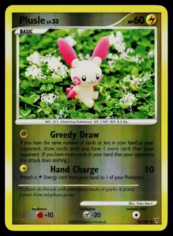 Pokemon Card - Plusle Supreme Victors 76/147 Reverse Holo - Image 1