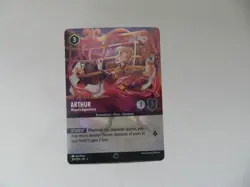 2024 Disney Lorcana Rise of the Floodborn Arthur #207/204 Enchanted - Image 1