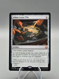 Magic The Gathering Avatar White Lotus Tile #262 Mythic - Image 1