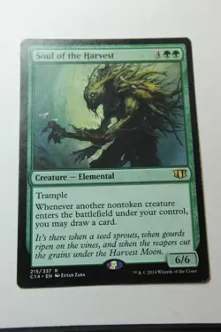 MTG Soul of the Harvest x1- -Commander 2014-Lightly Played - Image 1